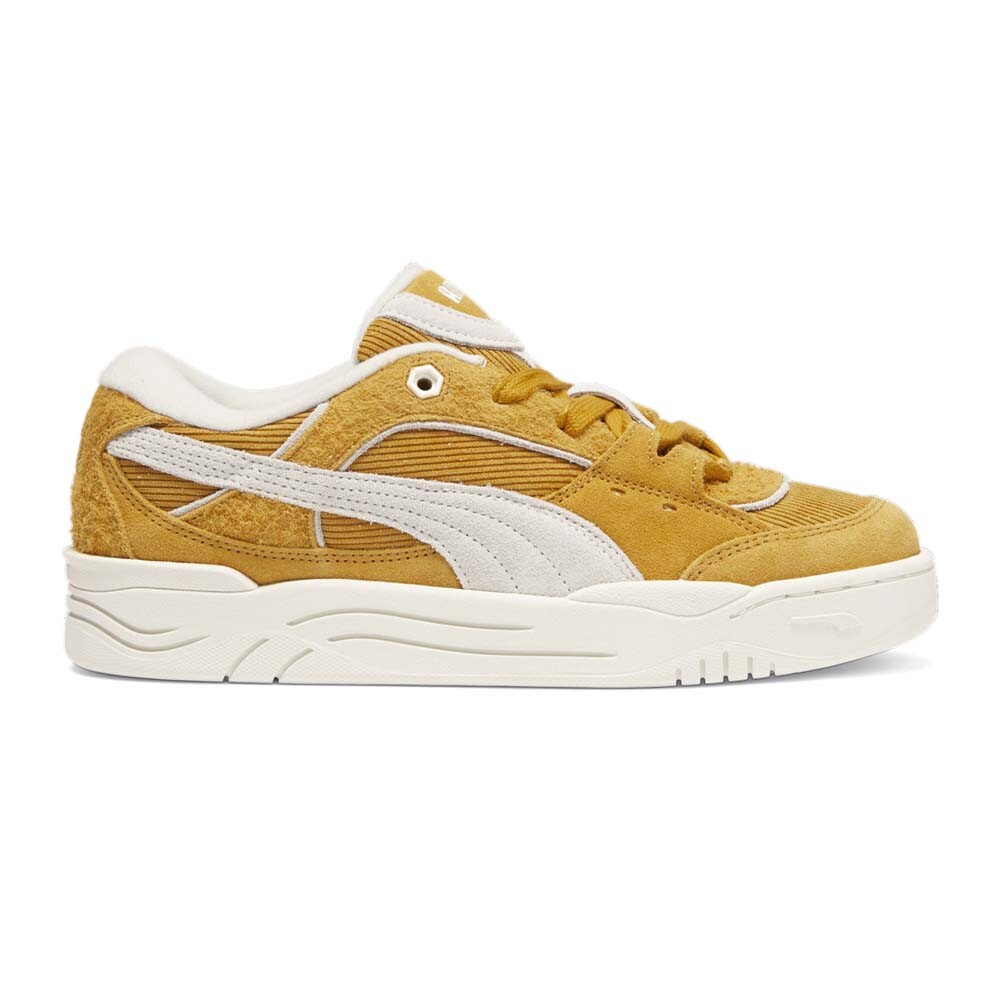 Puma 180 Corduroy Lace-Up Mens Yellow Casual Sneakers 39602504