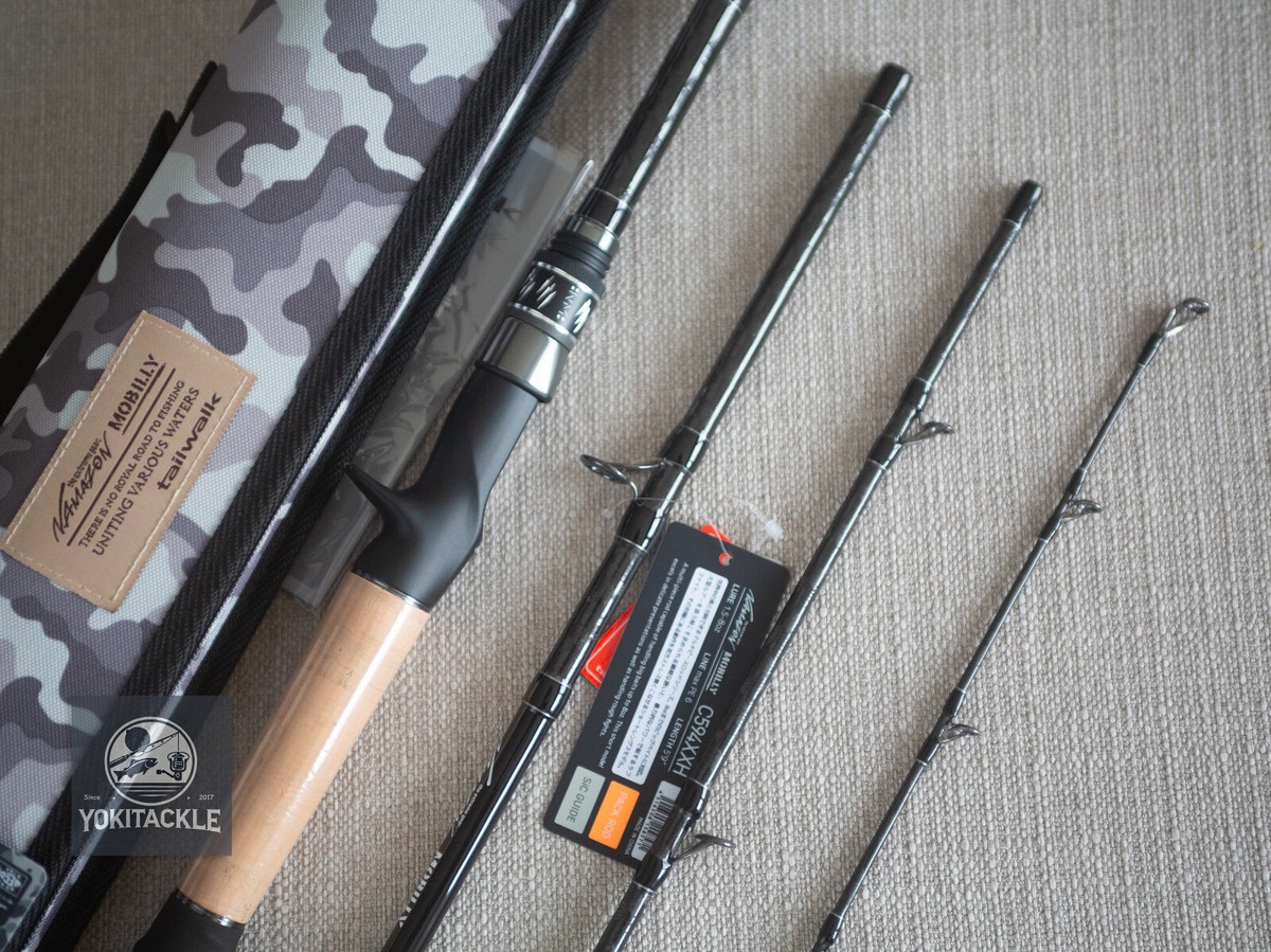 Tailwalk Namazon Mobilly C594XXH Baitcasting Rod for Bass 4 Piece