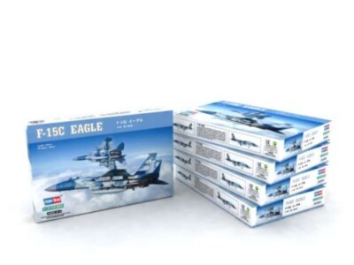 Model Kit McDonnell Douglas F-15C Eagle by Hobby Boss Scale 1/72