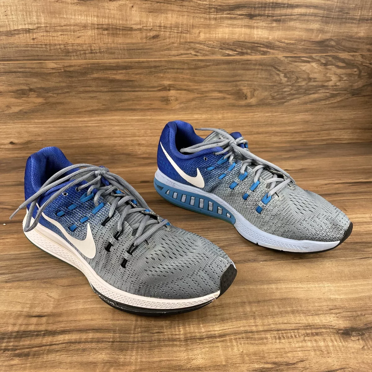 deadline Sympathiek dwaas Nike 806580-404 Men AIR Zoom Structure 19 Blue Grey/White-Racer Blue-BLU |  eBay