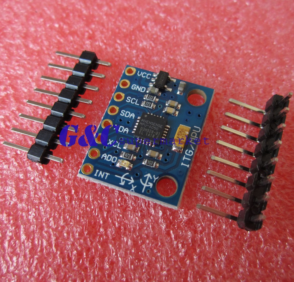 10PCS MPU-6050 MPU6050 3 Axis gyroscope+acce lerometer module(3V-5V ...