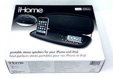 iHome iP38 Portable iPhone iPod Charger Speaker Stereo NIB