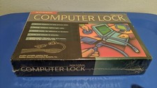 NW3350L Noteworthy Computer Laptop Steel Cable Lock with Key New in Un-Open Box