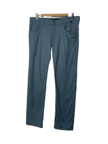 Travis Mathew Pants Mens 32 Blue Cotton Rayon Spandex 78613 Open To Close
