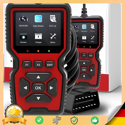 OBD2 Profi KFZ Diagnosegerät Auto Scanner Fehler Auslesegerät V519 Retoo