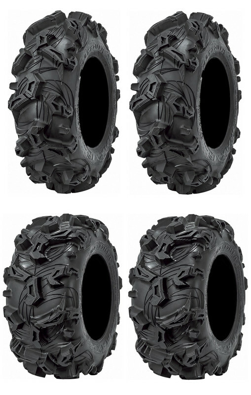 New Complete Set of Maxxis Maxxzilla Tires 20122017 Arctic Cat 700