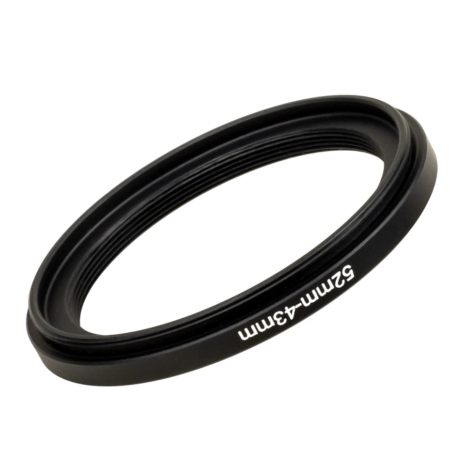 52mm to 43mm Stepping Step Down Filter Ring Adapter 52mm-43mm  - Image 2 of 2