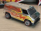Vintage Hot Wheels 1975 Super Chromes Super Van Redline Very nice