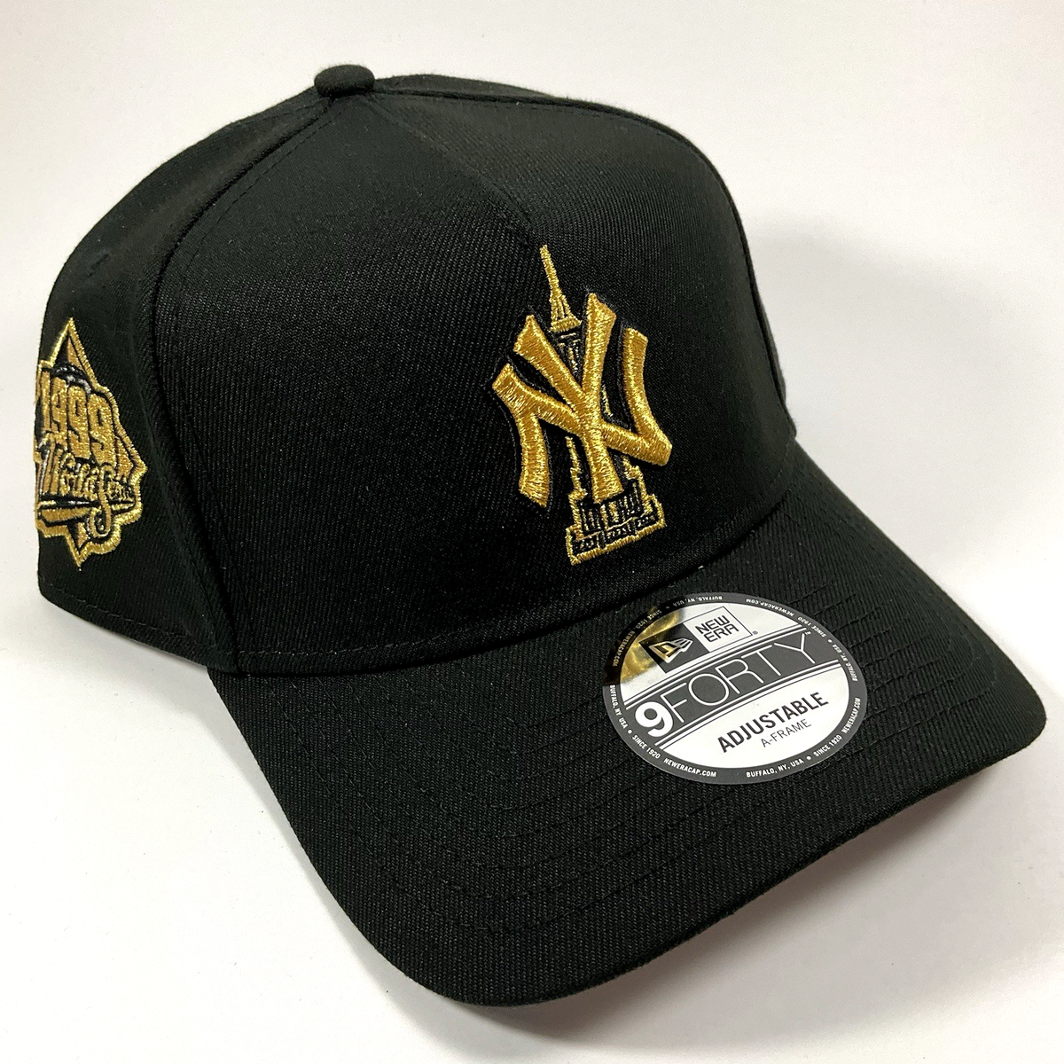 New Era New York NY Yankees Exclusive Empire Gold 9FORTY AFrame 