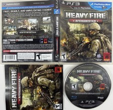 HEAVY FIRE: Afghanistan (Sony Playstation 3) (2011) (Complete)
