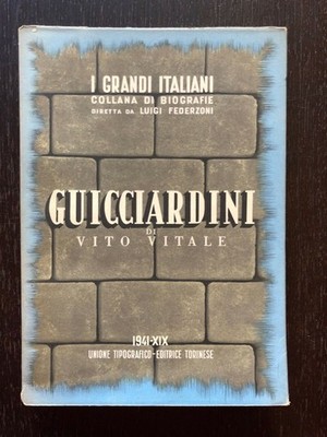 Vito Vitale - Francesco Guicciardini - 1941, Utet