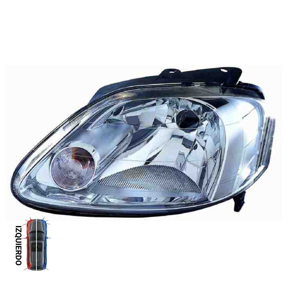 Faro Principal Eléctrico - Izquierdo - Volkswagen VW FOX (2005-2011)