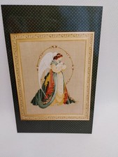 Lavender & Lace Cross Stitch Pattern, Guardian Angel, Chart Only