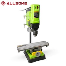 Trapano a Colonna da Banco 6 Velocità 1200 W 950 giri/m Punte 3-16mm ALLSOME