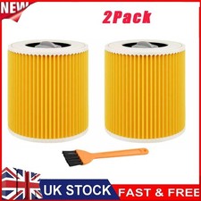 Image of 2x Replacement Filter For Karcher Wet and Dry WD2 WD3.500 WD3 WD2 Plus Vacuum UK