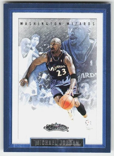 2002-03 Fleer Showcase #1 Michael Jordan BASKETBALL Washington Wizards