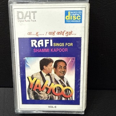 Rafi Sings For Shammi Kapoor:YAHOO VOL.6 :A COLLECTORS ALBUM:HINDI CASSETTE RARE