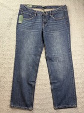 Wild Fable Jeans Womens 14 Dark Wash Mid Rise Straight Denim