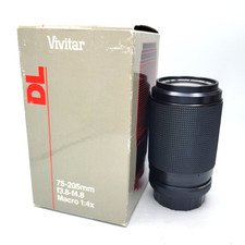 Vivitar DL 75-205mm f/3.8-4.8 Telephoto Lens ...