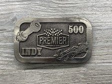 Vintage Indy 500 Premier Belt Buckle - Great American Buckle Co.