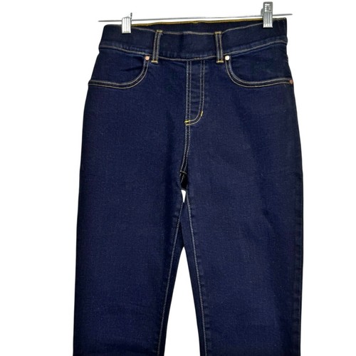 Betabrand Size Small LONG Signature Mid-Rise Denim Bootcut Jeans Dark Indigo - Picture 2 of 10