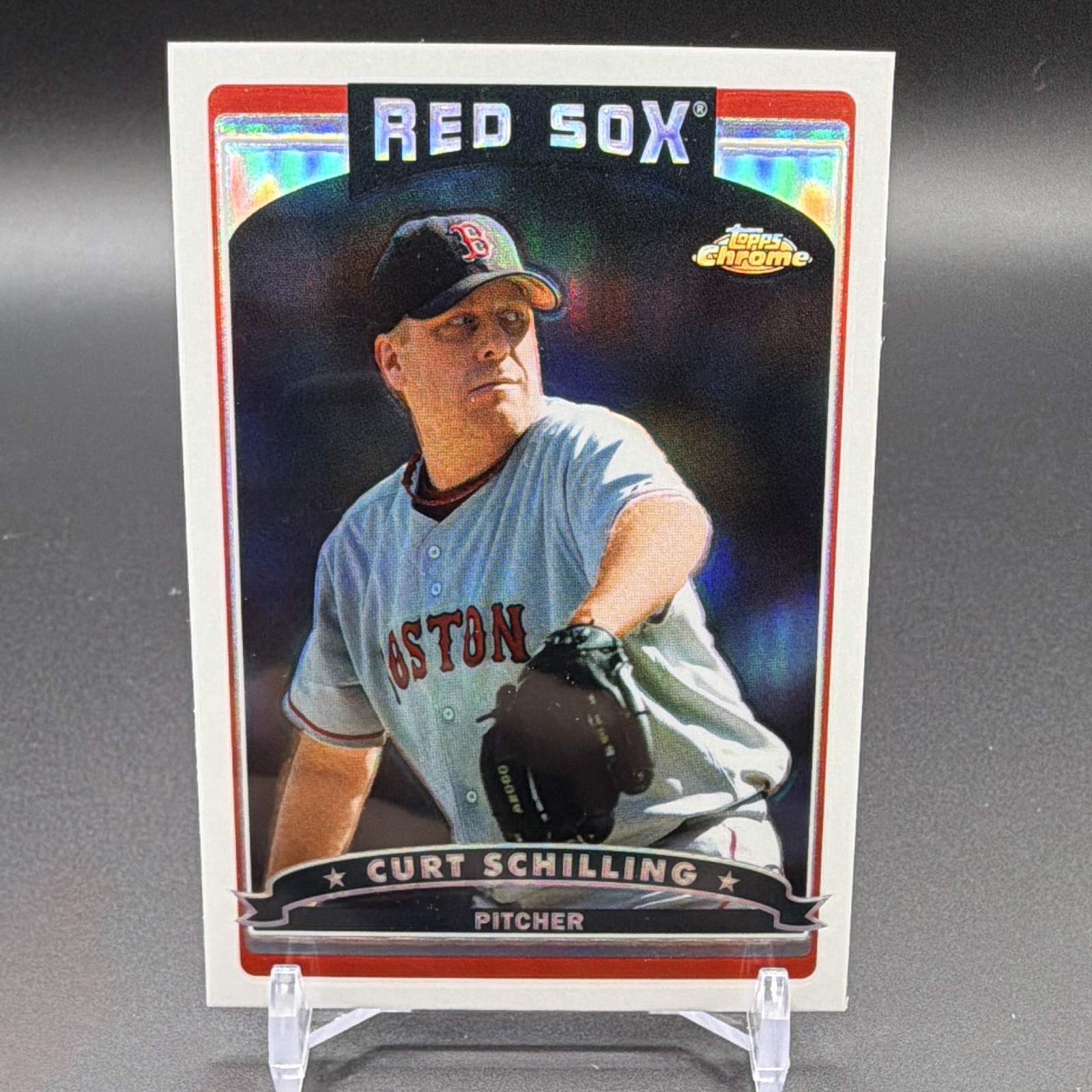 2006 Topps Chrome - Curt Schilling #240 Refractor
