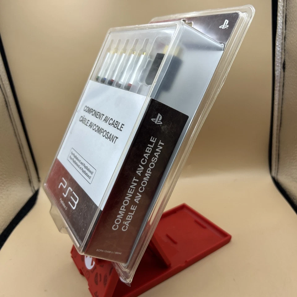 OEM OFFICIAL Sony Playstation Component AV Cable SCPH-10490 u /98044 Black Label - Image 3 of 4