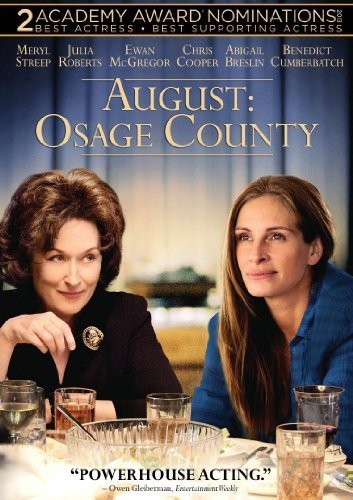 August: Osage County (DVD) Meryl Streep Julia Roberts Ewan McGregor
