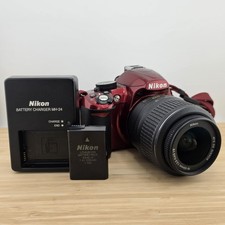 Nikon D3100 Digital Camera w/18-55mm VR Lens, RED Body, 14.2MP, 1080p HD Video