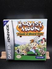 Harvest Moon: Friends of Mineral Town (GBA) - Authentic No Manual Tested 