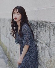 Studio Sanderson UNIQLO | Chiffon Dress with Floral Pattern