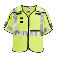 Milwaukee Tool 48-73-5334 Ar/Fr Cat.1 High Visibility Vest W/Sleeves 4Xl, 5Xl