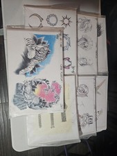 Vintage 1990s tattoo flash bundles