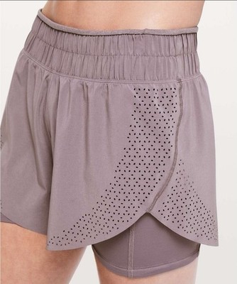 Lululemon Laser Speed Train Short 4.5'' Sporty Pickleball Comfy sz 12