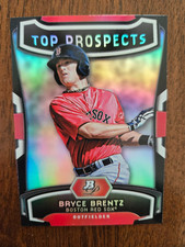 2012 Bowman Platinum Baseball TOP PROSPECTS TP-BB Bryce Brentz, Red Sox