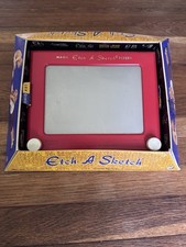 Vintage 1960s Ohio Art Etch A Sketch Model No. 505 USED but Original Box