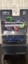ignition model PORSCHE 993 1:64 blue minicar