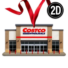 Costco Acrylic Christmas Ornament Wholesale Warehouse Retail Shopping Gift 010