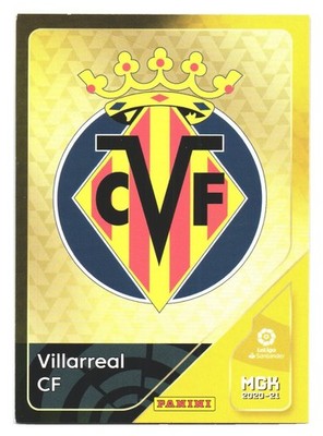 2020-21 Panini MGK Mega Cracks La Liga Villarreal CF Logo Wappen Badge