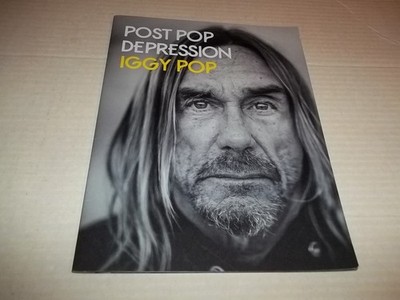 Iggy Pop - Post Pop Depression (2016) booklet press book NO CD EXC