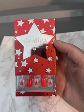 All American Besties, Astrid Short Square Nails