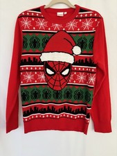 Marvel Comics Kids XXL Ugly Christmas Sweater. Spider-Man Preowned