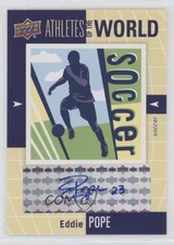 2011 Upper Deck World of Sports Athletes of the World Eddie Pope #AW-EP Auto