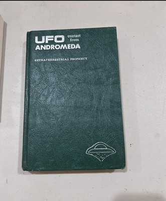 Rare UFO Contact From Andromeda Hardcover Limited First Edition Wendelle Stevens