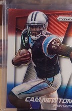 2014 Panini Prizm - Cam Newton #119 Red White & Blue Prizm