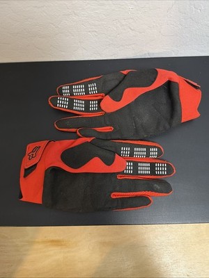 Fox Racing Youth Dirtpaw Gloves Red Youth Small YS New