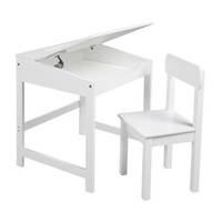 Roba Kids Schulpult Mit Stuhl, Kinderschreibtisch, Schreibtisch Set