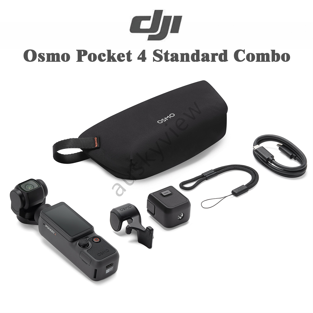 DJI Osmo Pocket 4 Standard Combo 4K Gimbal Camera Vlog Handheld