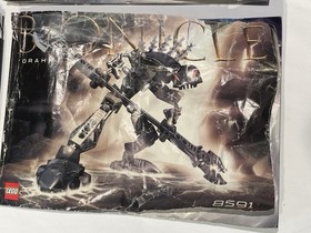LEGO BIONICLE 2003 Set of 6 Rahkshi w Manuals & Cannisters 8587-8592