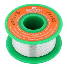 Lead Free Solder Wire 1.2mm 100g, Rosin Flux Core Electronic Solder Wire Sn99